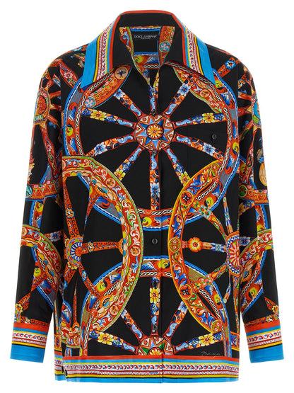 Dolce &amp; Gabbana Hawaii Shirt Multicolor