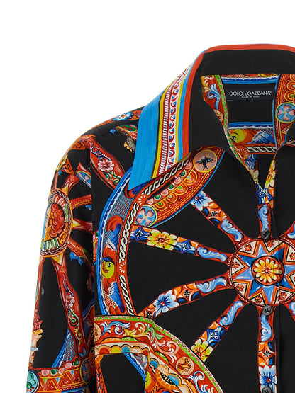 Dolce &amp; Gabbana Hawaii Shirt Multicolor