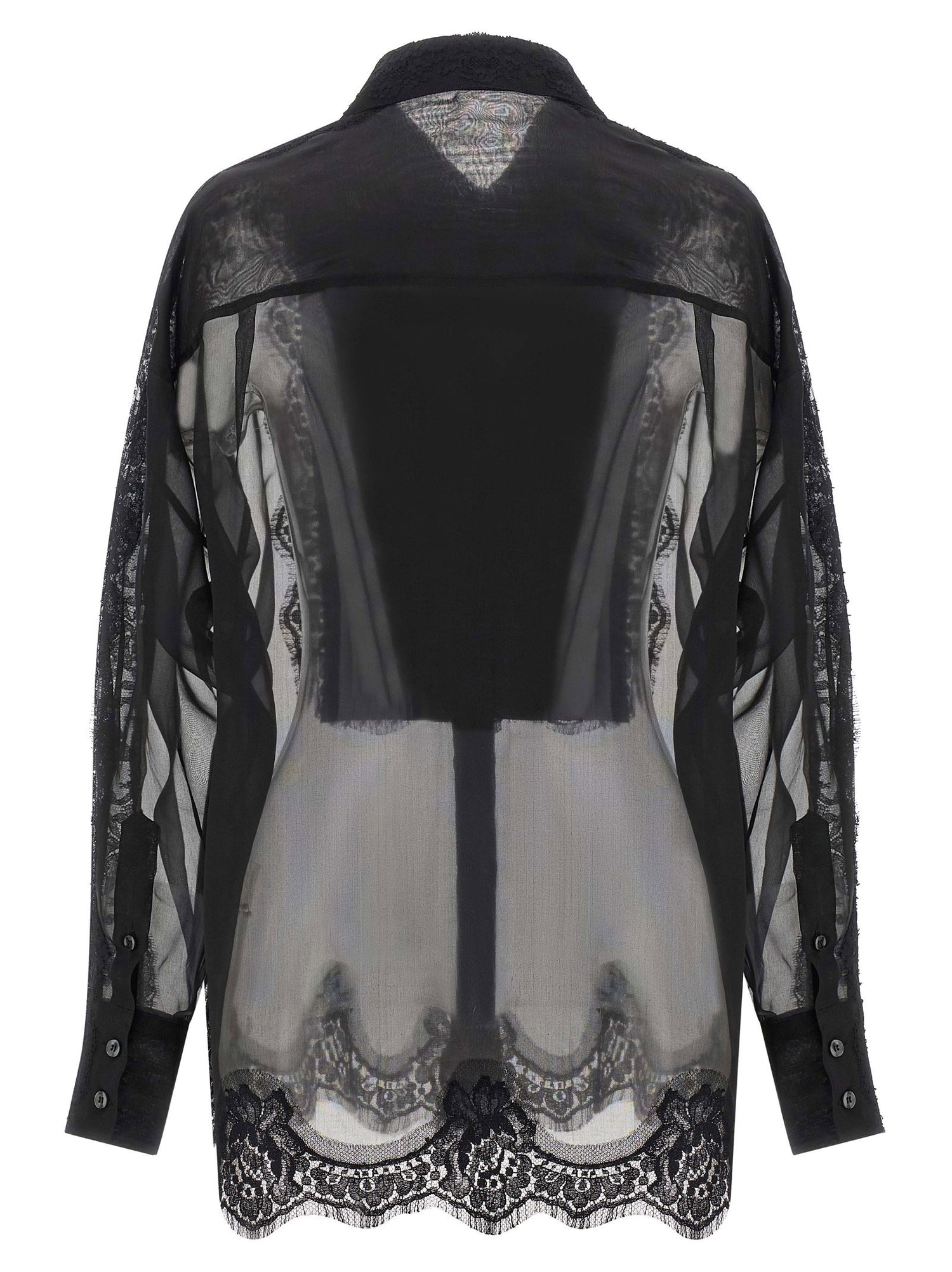 Dolce &amp; Gabbana Viscose Shirt Black
