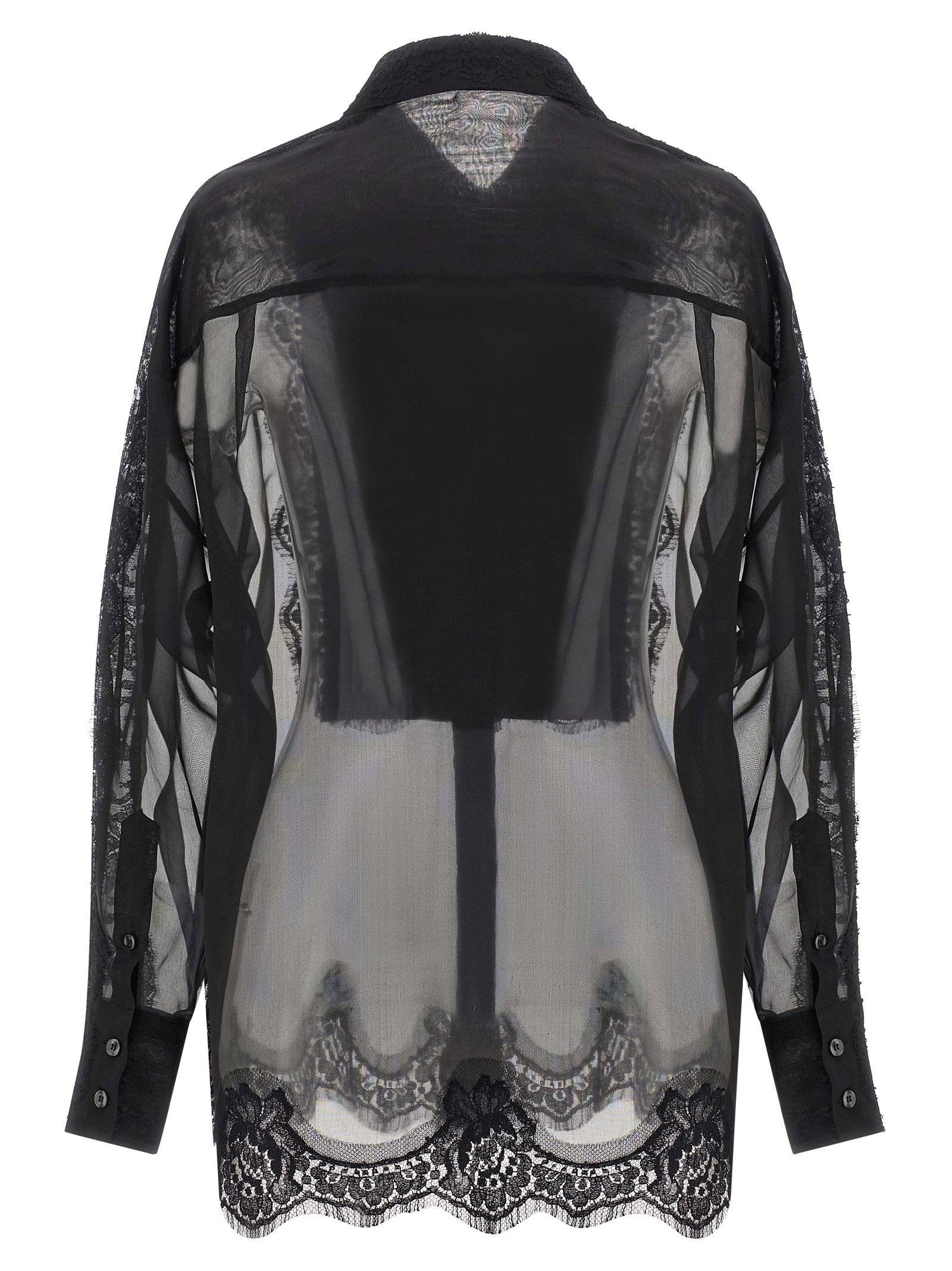 Dolce &amp; Gabbana Viscose Shirt Black