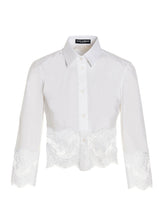 Dolce & Gabbana Lace Shirt White