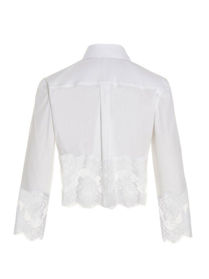 Dolce &amp; Gabbana Lace Shirt White