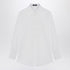 Dolce & Gabbana White Cotton Poplin Shirt with Pointed Collar White