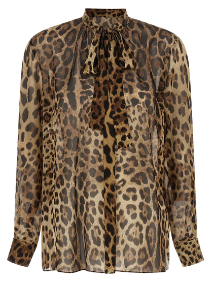 Dolce &amp; Gabbana Leo Shirt Brown