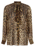Dolce & Gabbana Leo Shirt Brown