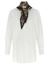 Dolce & Gabbana Shirt With Scarf White