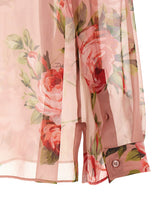 Dolce & Gabbana Bouquet Rose Shirt Pink