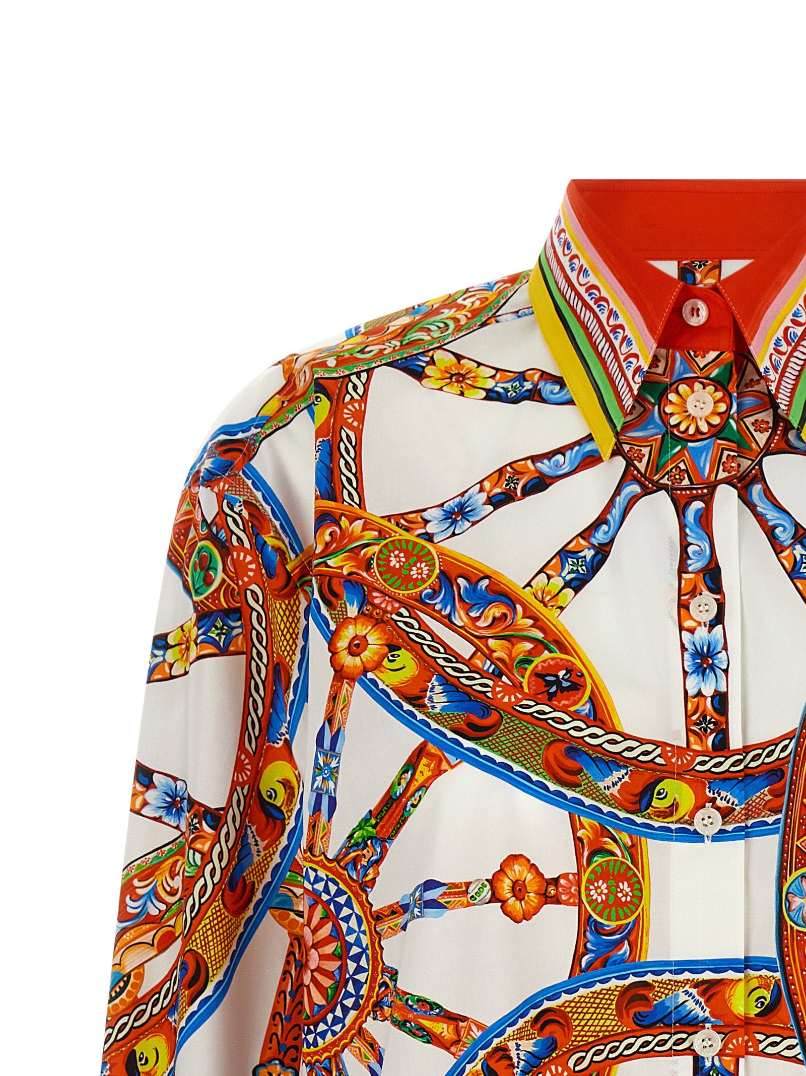 Dolce &amp; Gabbana Carretto Shirt Multicolor