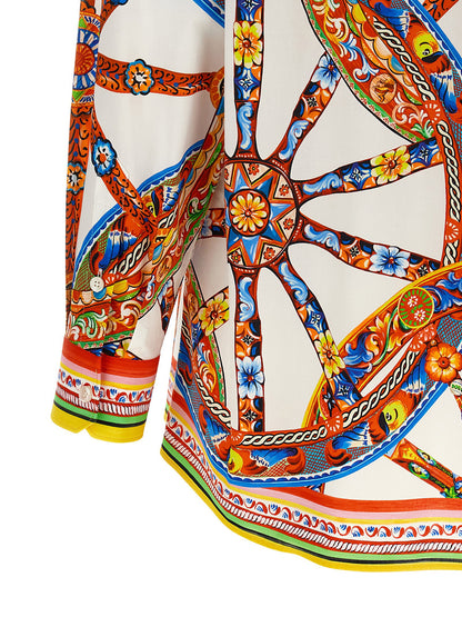 Dolce &amp; Gabbana Carretto Shirt Multicolor