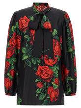 Dolce & Gabbana Rose Shirt Black  
