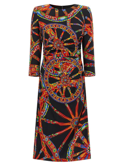Dolce &amp; Gabbana Carretto Dress Multicolor