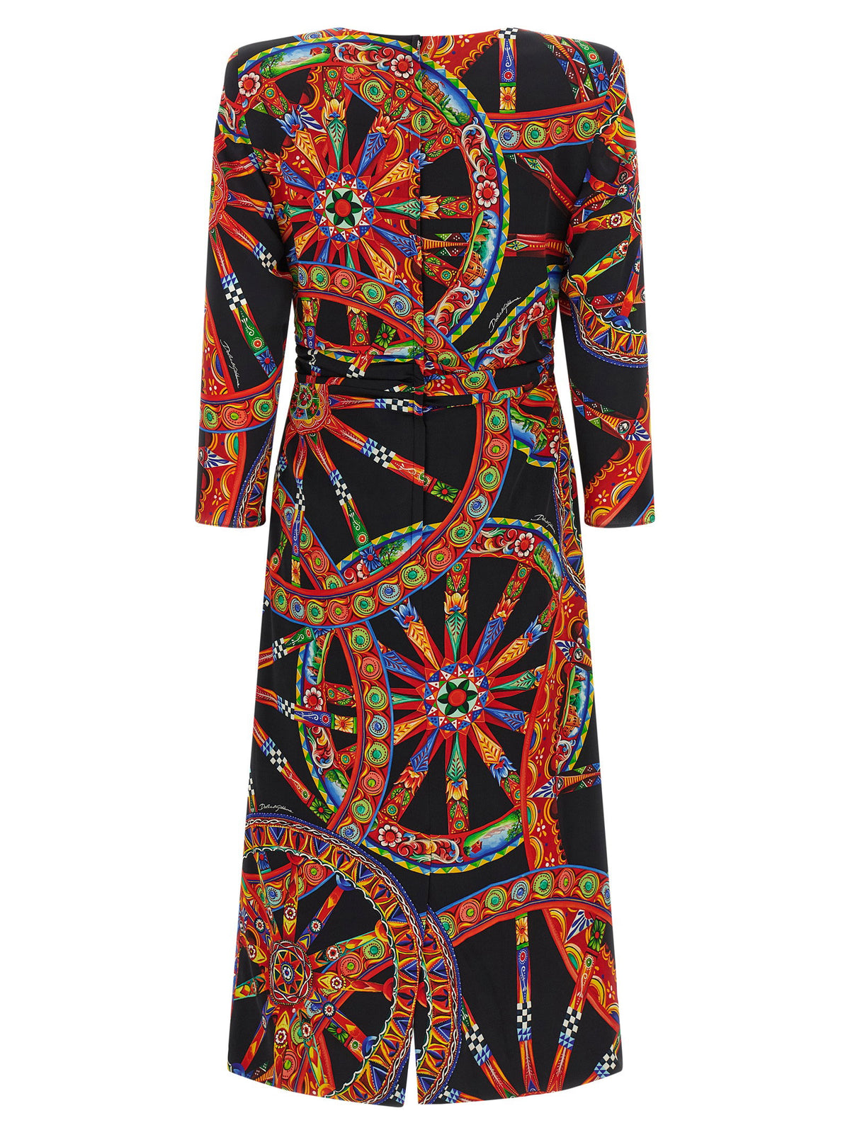 Dolce &amp; Gabbana Carretto Dress Multicolor
