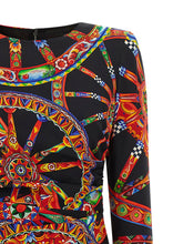 Dolce & Gabbana Carretto Dress Multicolor