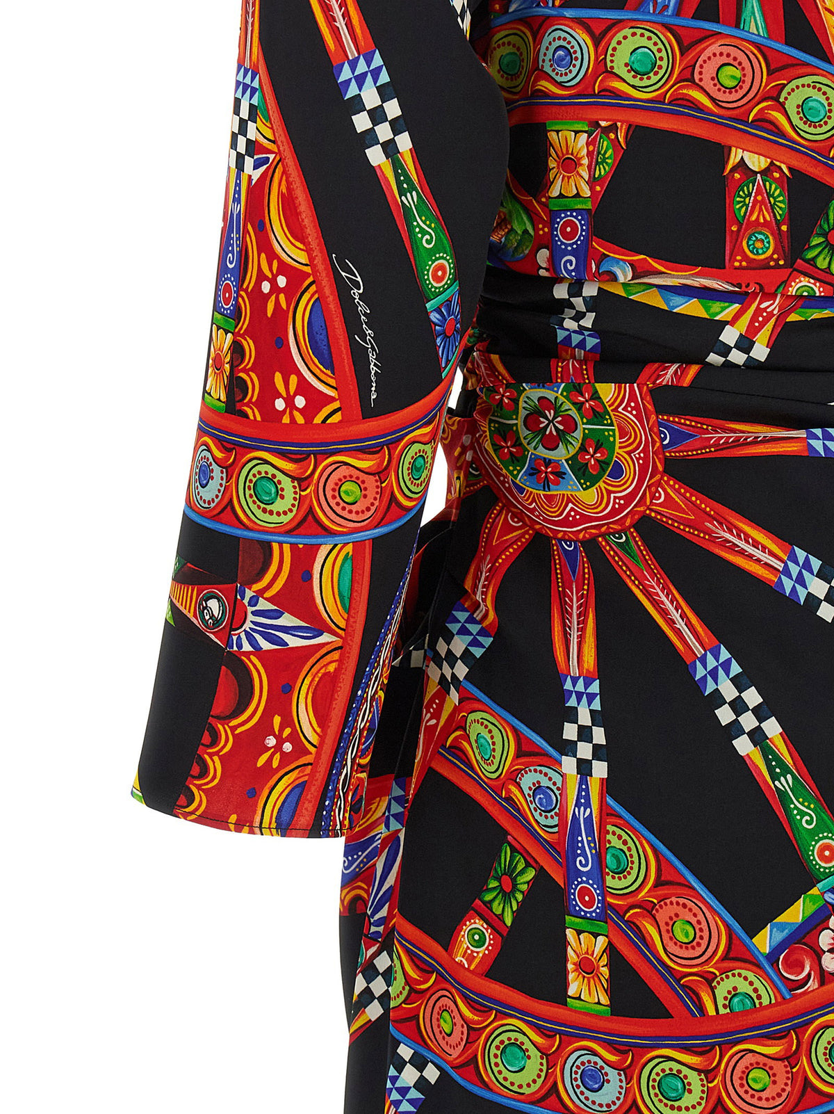 Dolce &amp; Gabbana Carretto Dress Multicolor