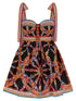 Dolce & Gabbana Carretto Dress Multicolor