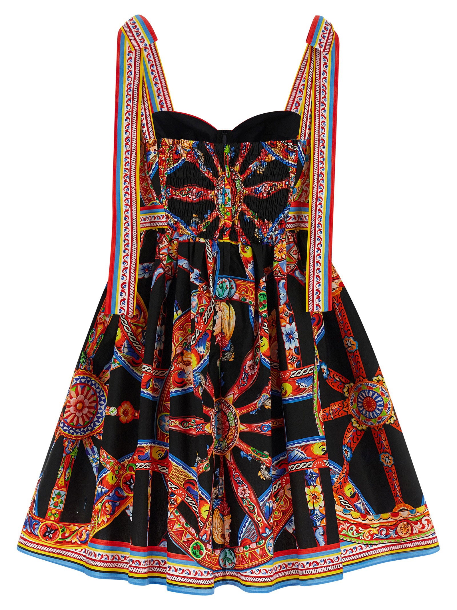 Dolce &amp; Gabbana Carretto Dress Multicolor