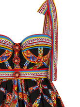 Dolce & Gabbana Carretto Dress Multicolor