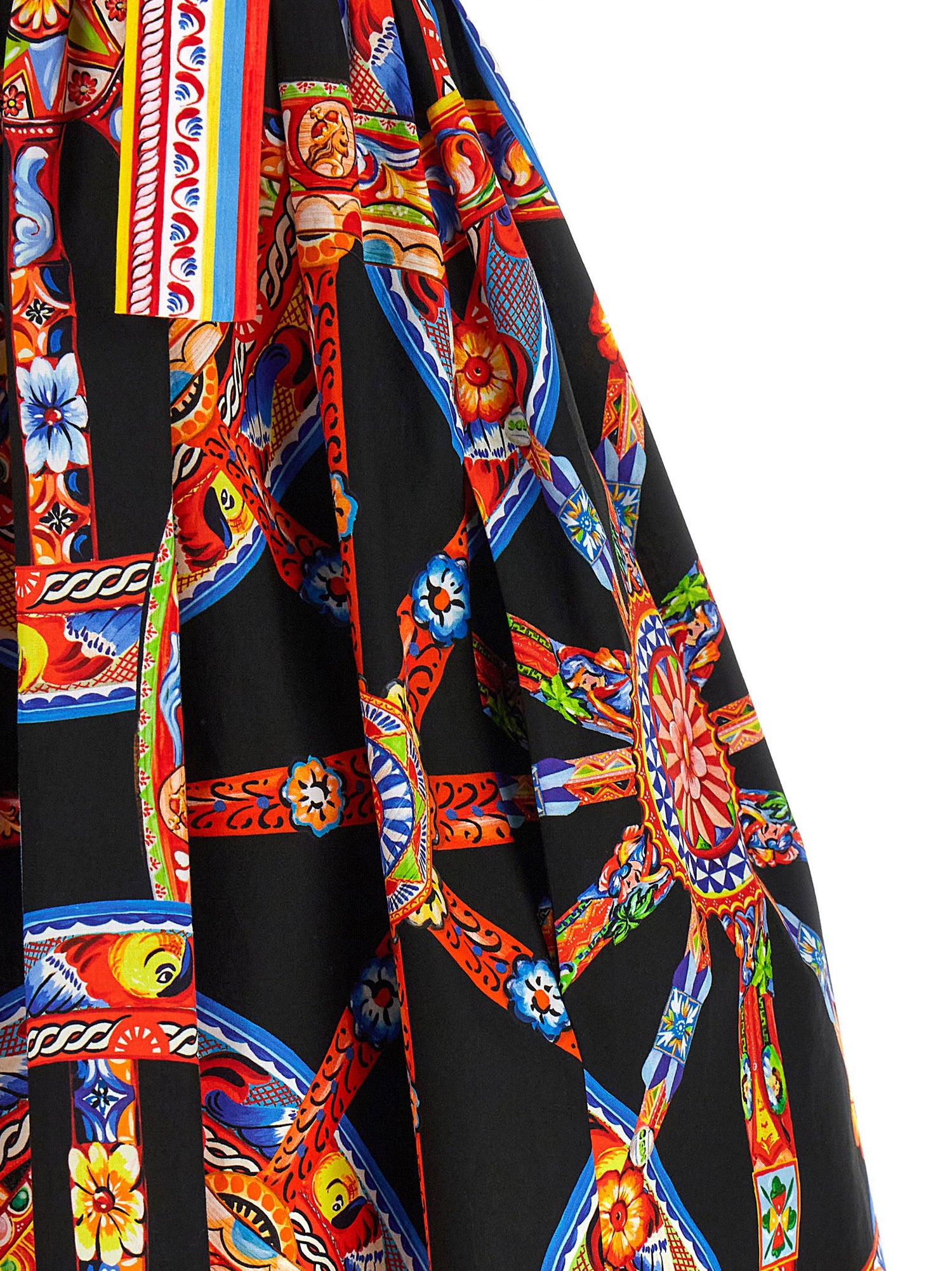 Dolce &amp; Gabbana Carretto Dress Multicolor