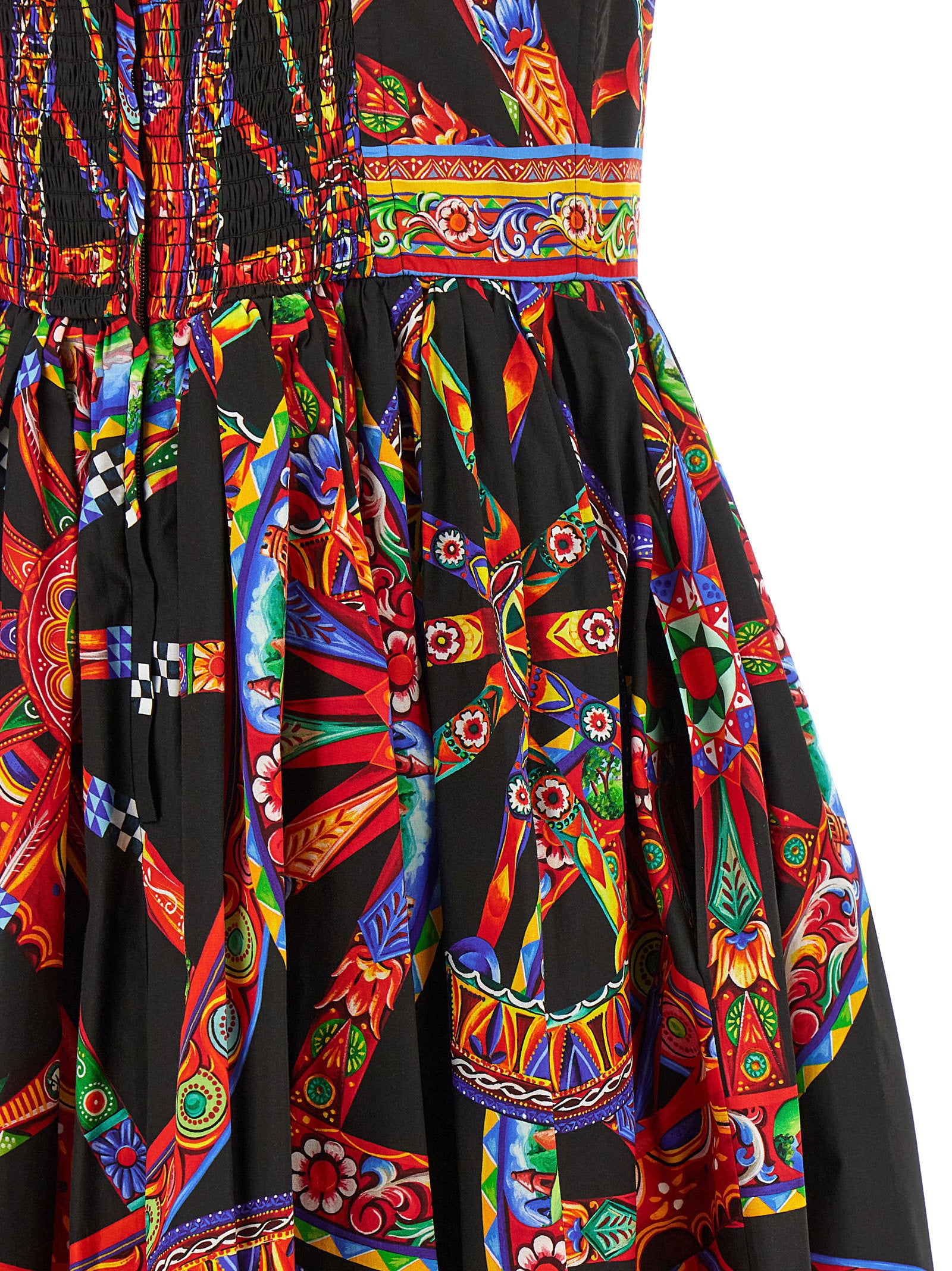 Dolce &amp; Gabbana Carretto Dress Multicolor