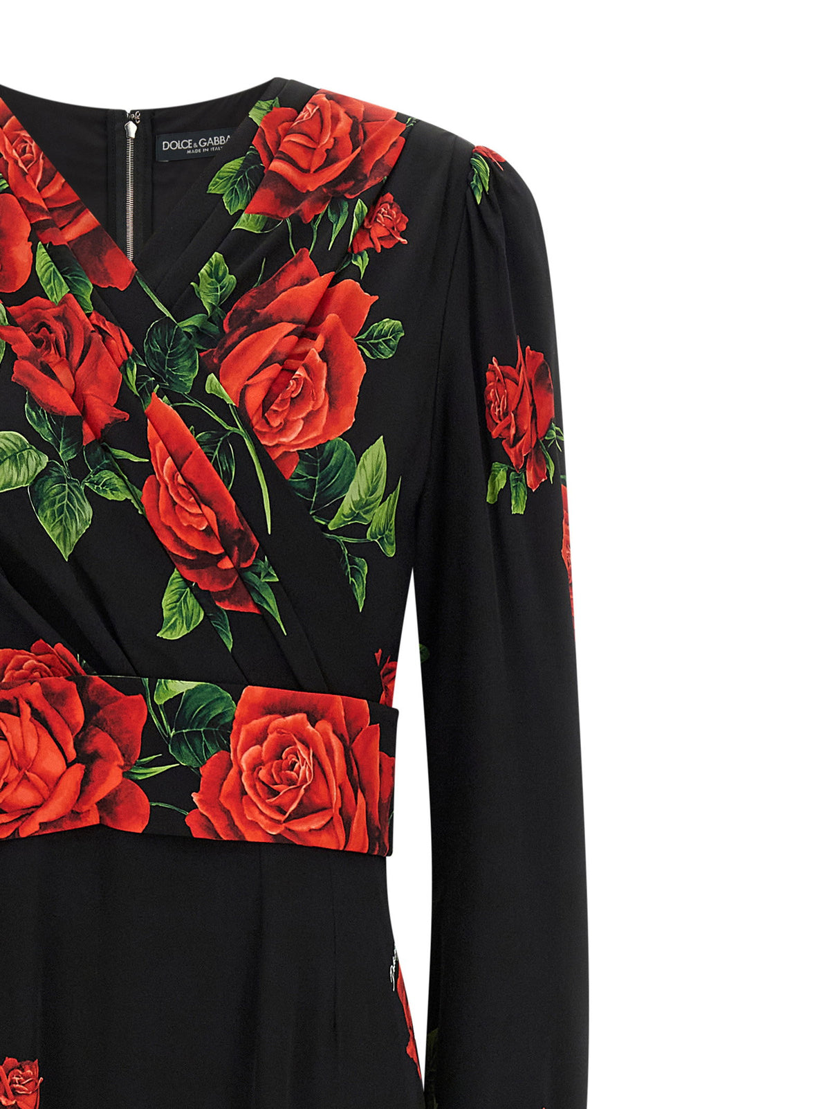 Dolce &amp; Gabbana Rose Dress Red