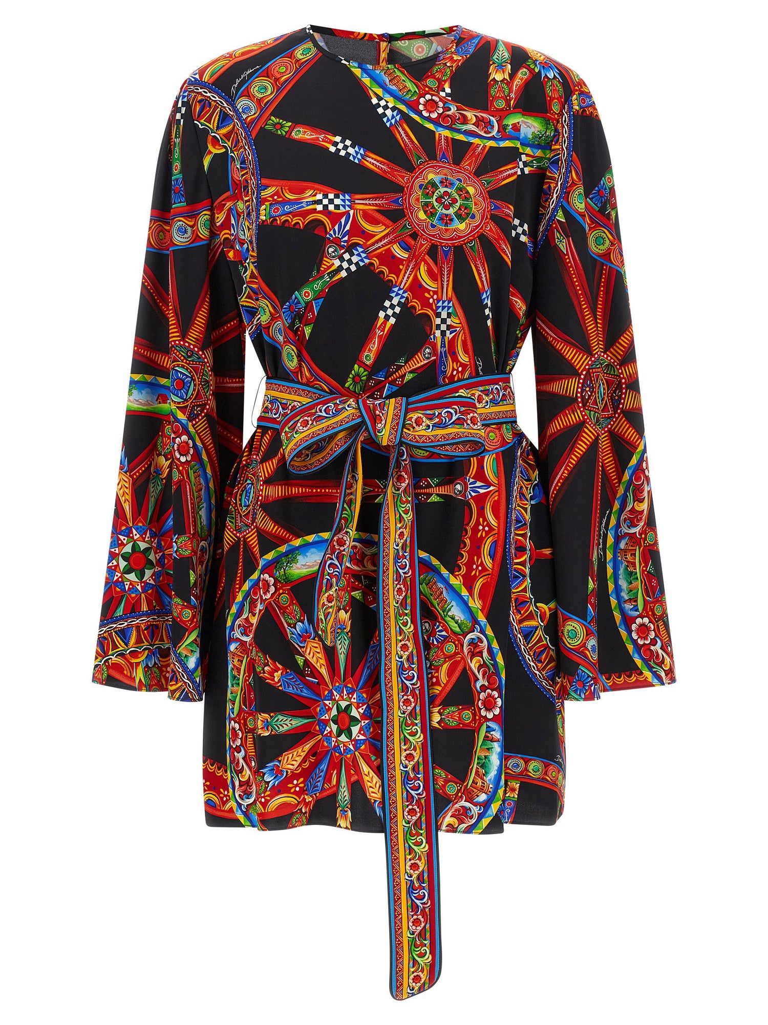 Dolce &amp; Gabbana Carretto Dress Multicolor