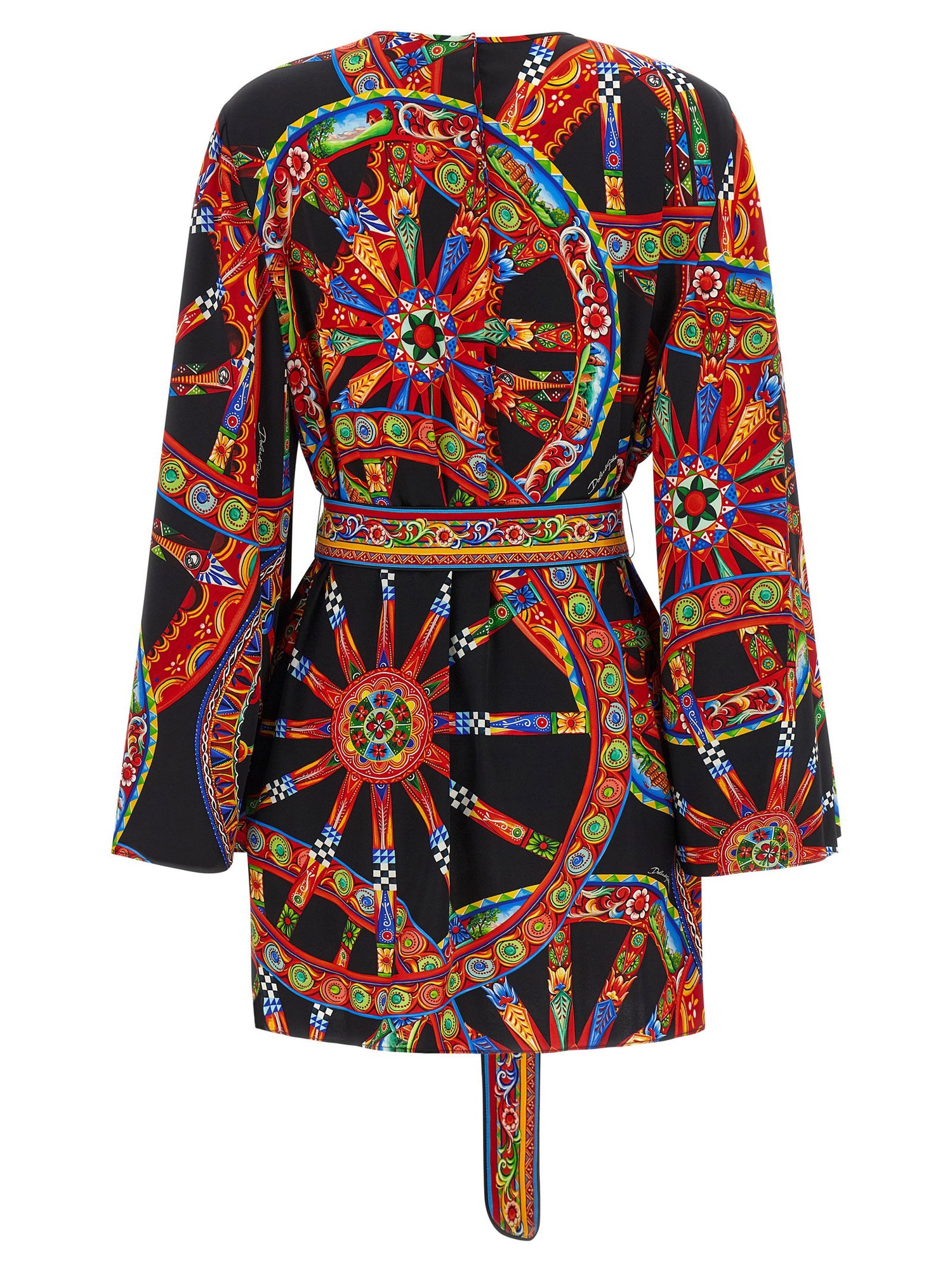 Dolce &amp; Gabbana Carretto Dress Multicolor