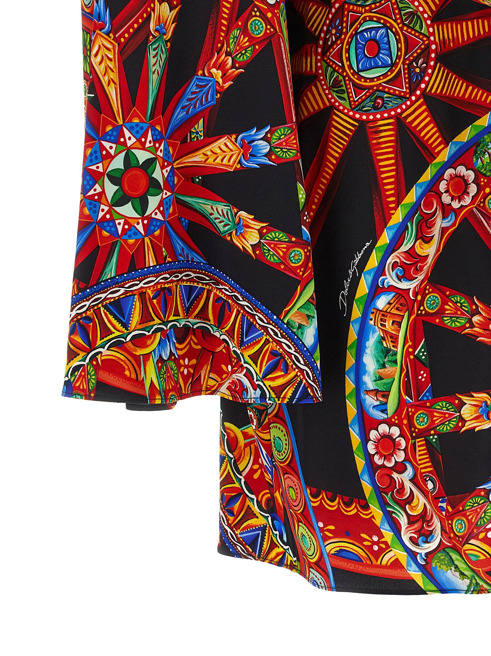 Dolce &amp; Gabbana Carretto Dress Multicolor
