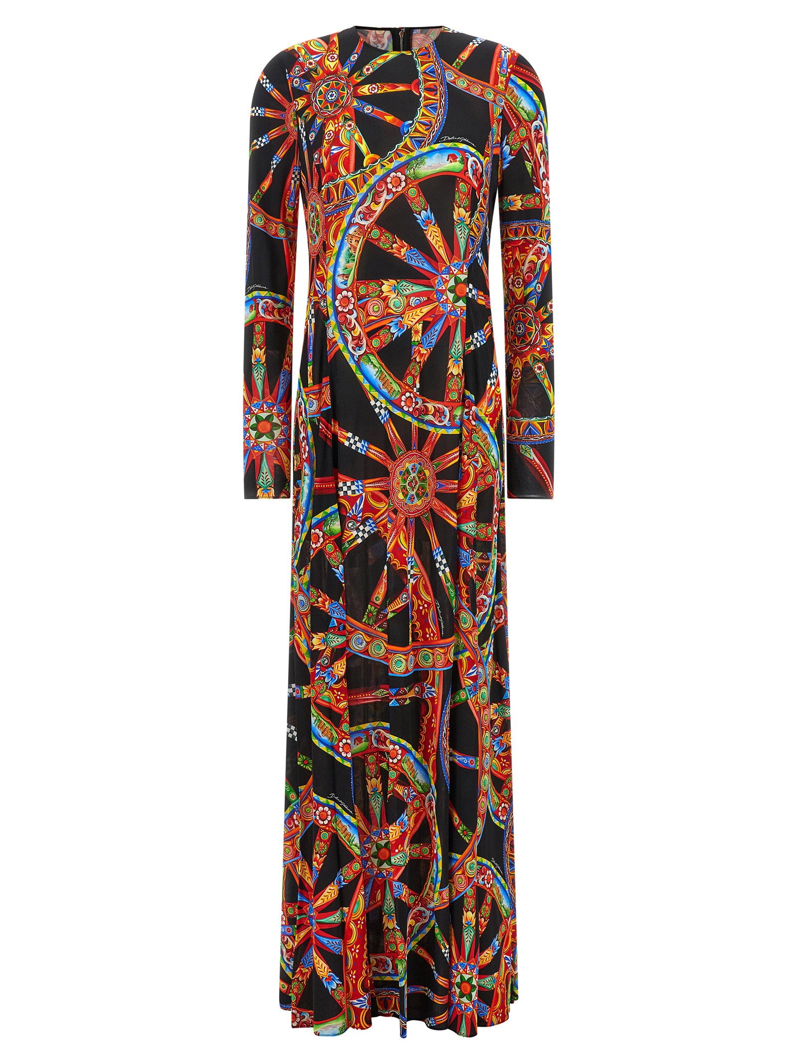 Dolce &amp; Gabbana Carretto Dress Multicolor