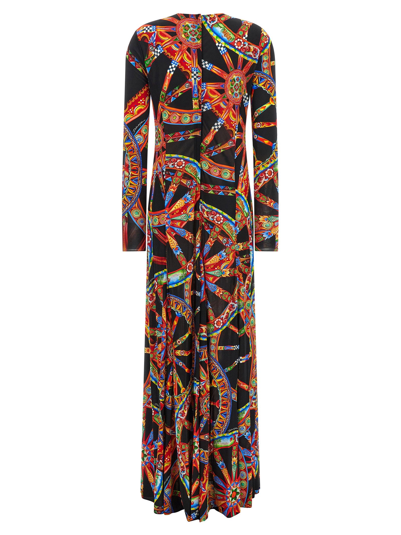 Dolce &amp; Gabbana Carretto Dress Multicolor