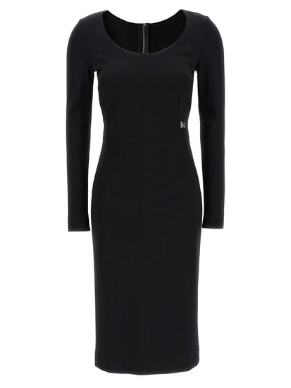 Dolce &amp; Gabbana Logo Dress Black