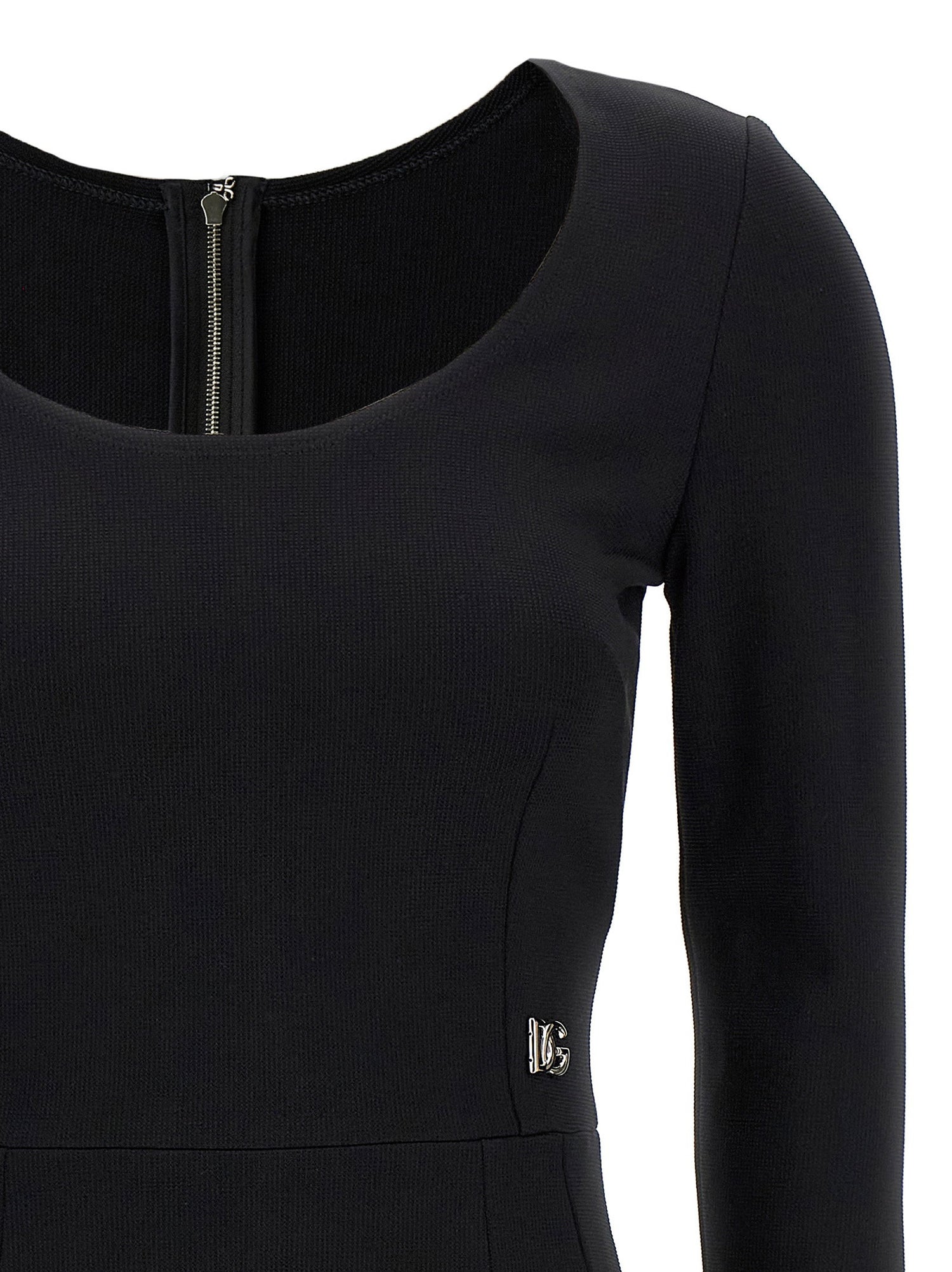 Dolce &amp; Gabbana Logo Dress Black