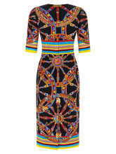 Dolce & Gabbana Carretto Dress Multicolor