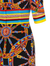 Dolce & Gabbana Carretto Dress Multicolor
