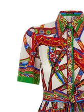 Dolce & Gabbana Carretto Dress Multicolor