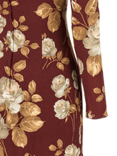 Dolce & Gabbana Rose Print Dress Multicolor
