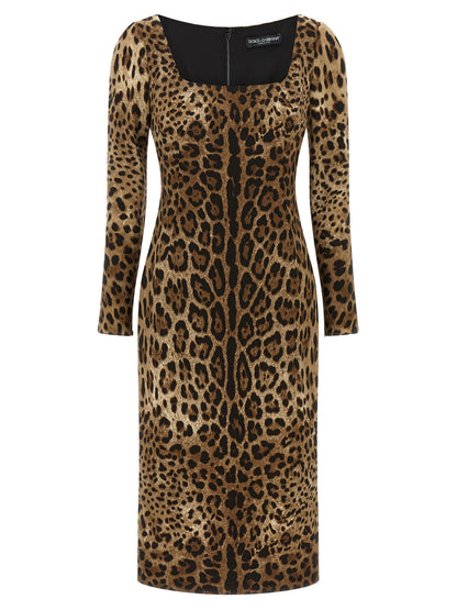 Dolce &amp; Gabbana Leo Dress Brown