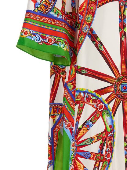 Dolce &amp; Gabbana Carretto Dress Multicolor