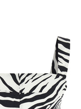 Dolce & Gabbana Zebra Top White/black