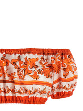Dolce & Gabbana Maiolica Top Orange