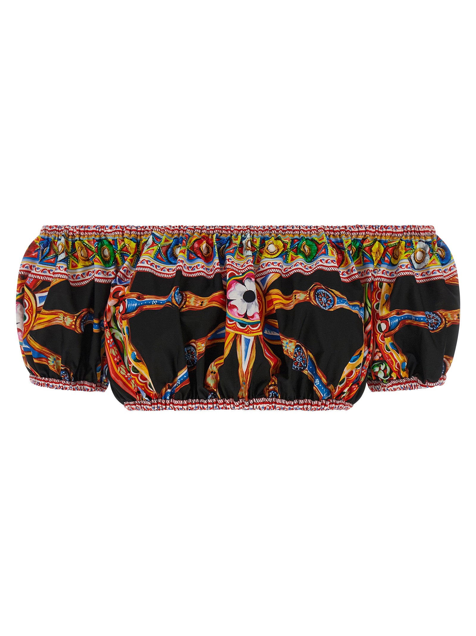Dolce &amp; Gabbana Carretto Top Multicolor