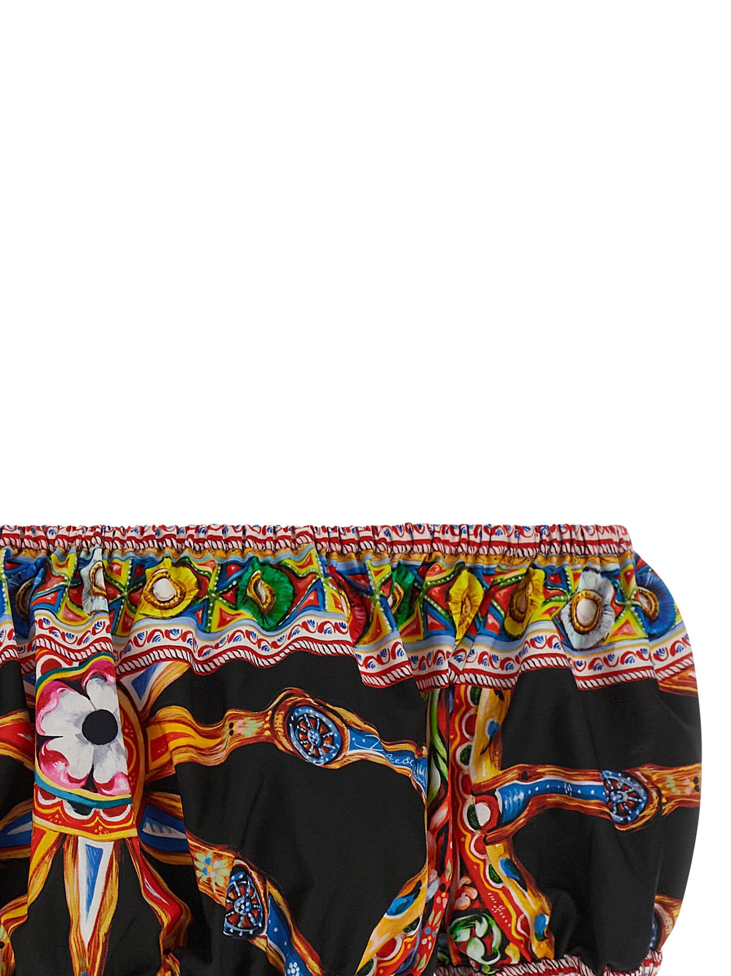 Dolce &amp; Gabbana Carretto Top Multicolor
