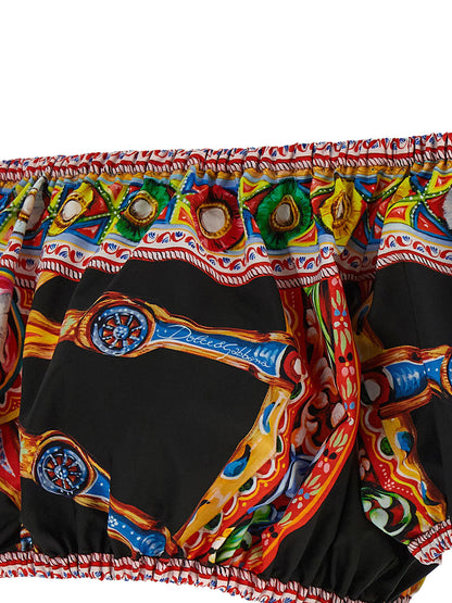 Dolce &amp; Gabbana Carretto Top Multicolor