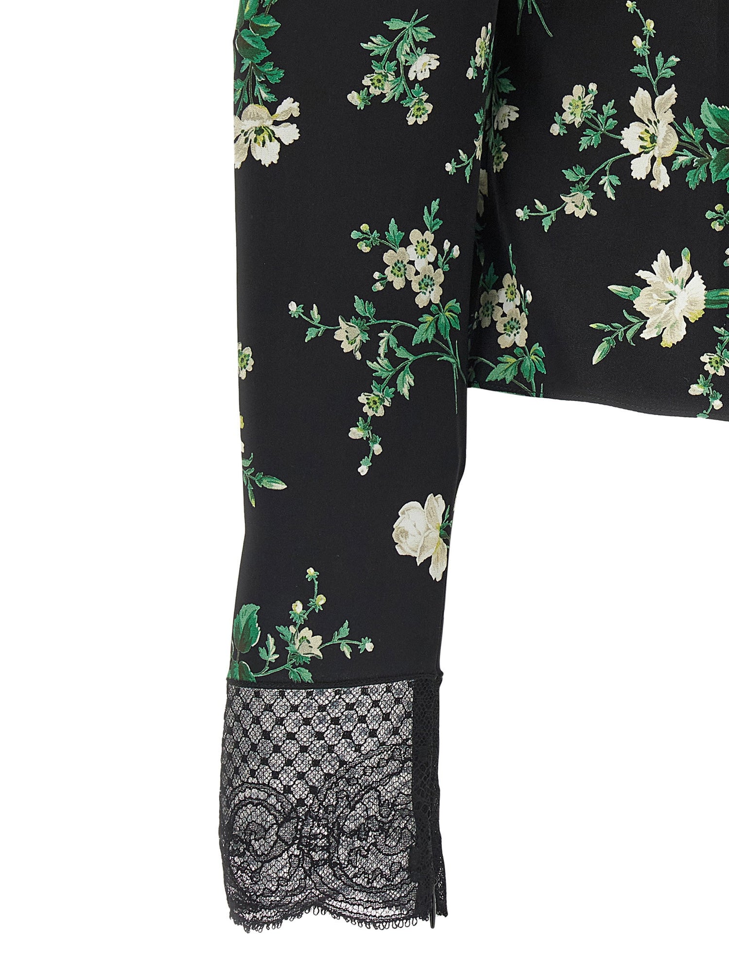 Dolce &amp; Gabbana Flower Print Top Black
