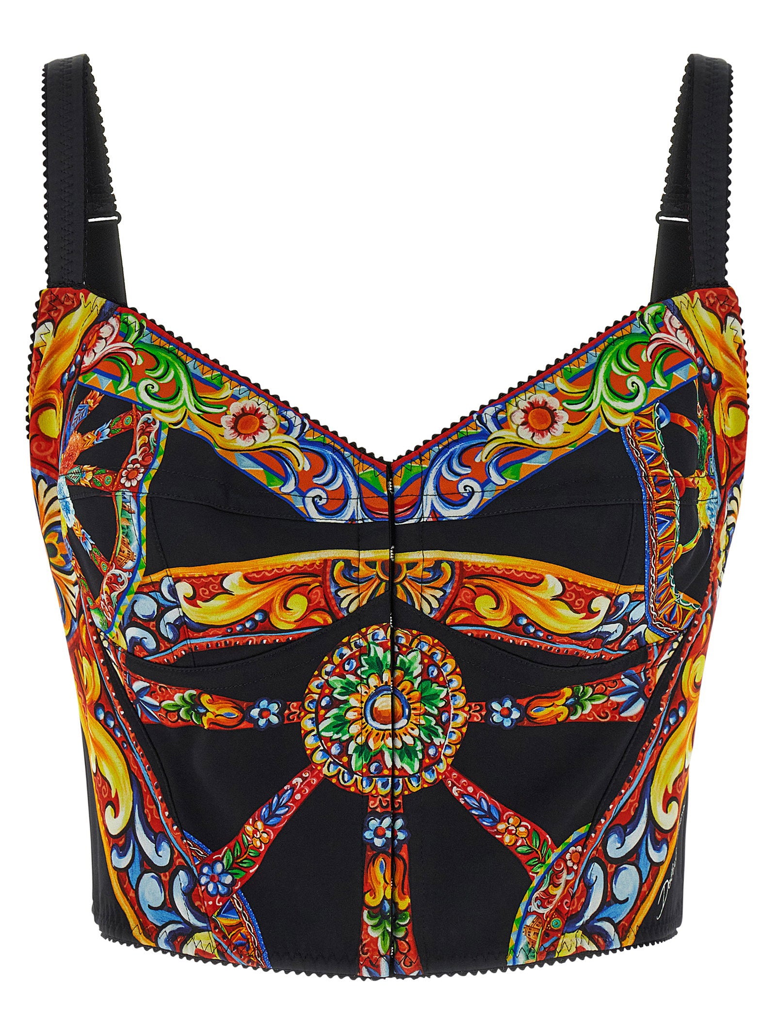 Dolce &amp; Gabbana Carretto Top Multicolor
