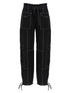 Ganni Light Slub Pocket Pants Black
