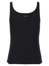 Dolce & Gabbana Ribbed Tank Top Black