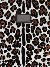 Dolce & Gabbana Animal Print Logo Plaque T-shirt Multicolor