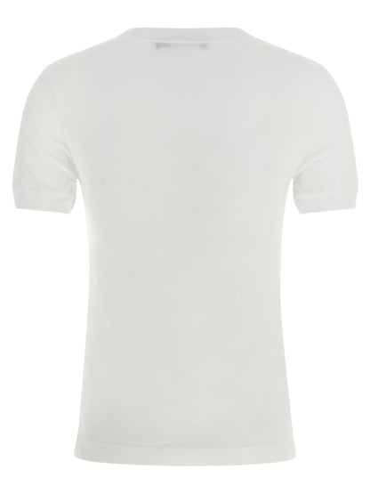 Dolce &amp; Gabbana Lace T-shirt White