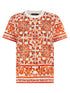 Dolce & Gabbana Maiolica T-shirt Orange