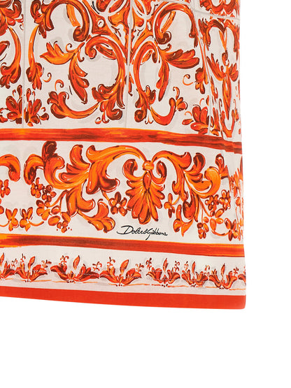Dolce &amp; Gabbana Maiolica T-shirt Orange